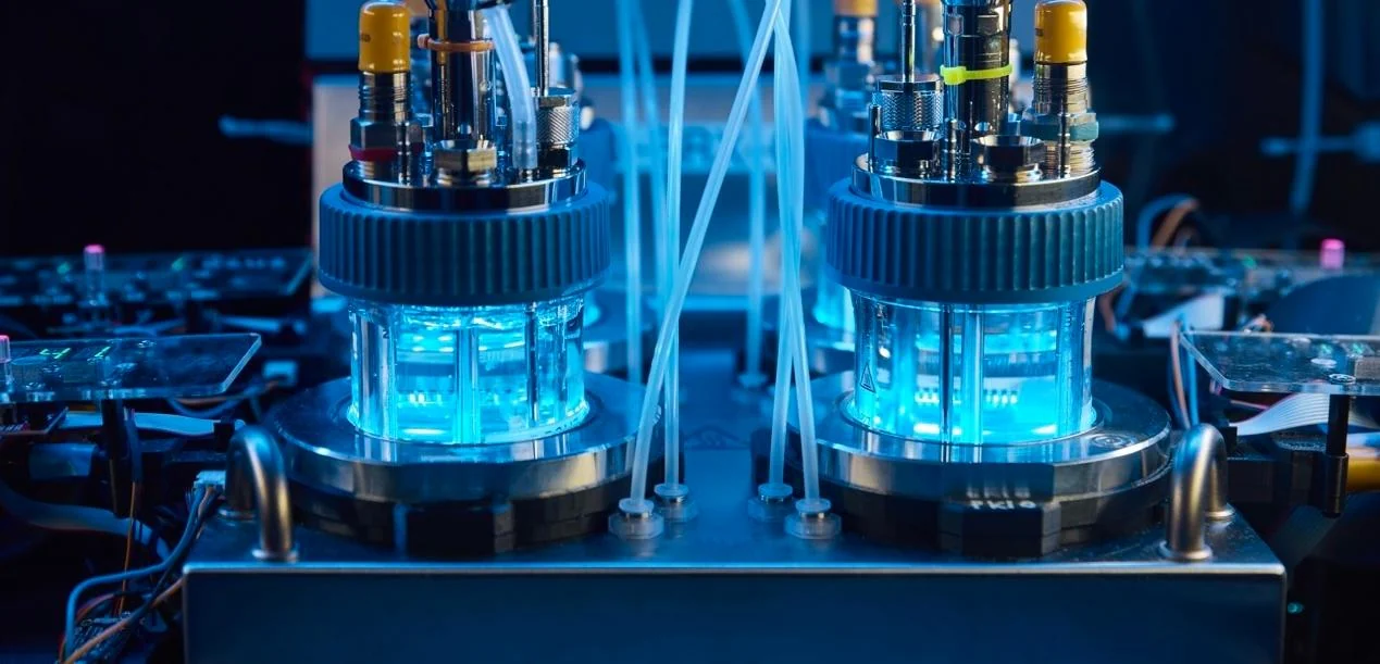 Two Prolific Machines optogenetic bioreactors